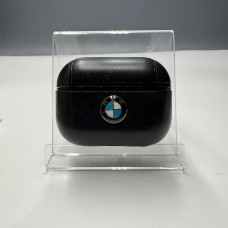 Чехол на AirPods кожаный с марками машин