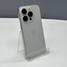 iPhone 15 Pro 256GB White Titanium 100%